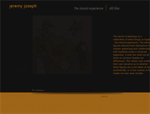 Tablet Screenshot of jeremyjosephart.com